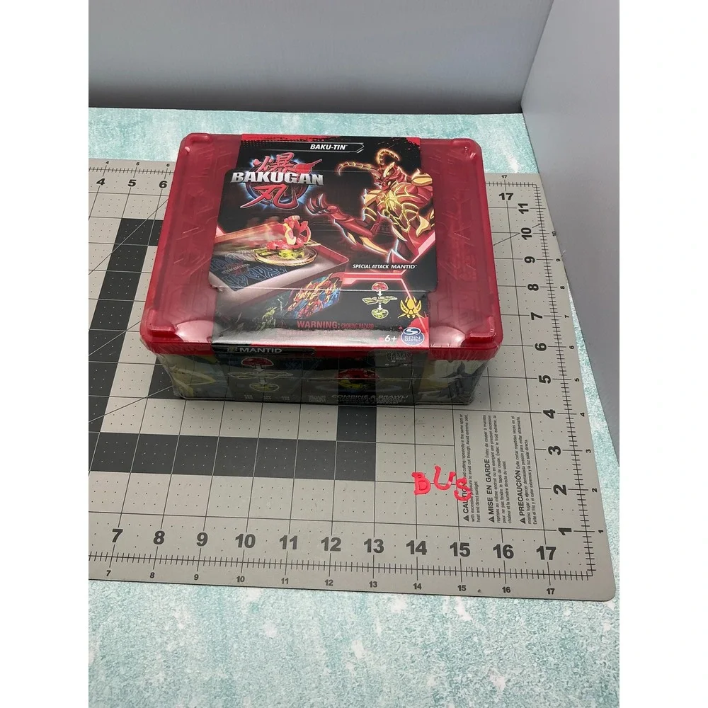 New Bakugan Baku-Tin Special Attack Mantid Battle League Toy‎ Storage Case